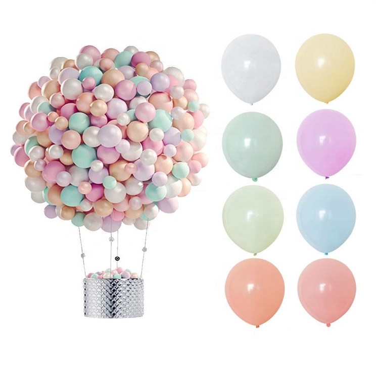 Macaroon Candy Color Round  Balloons 