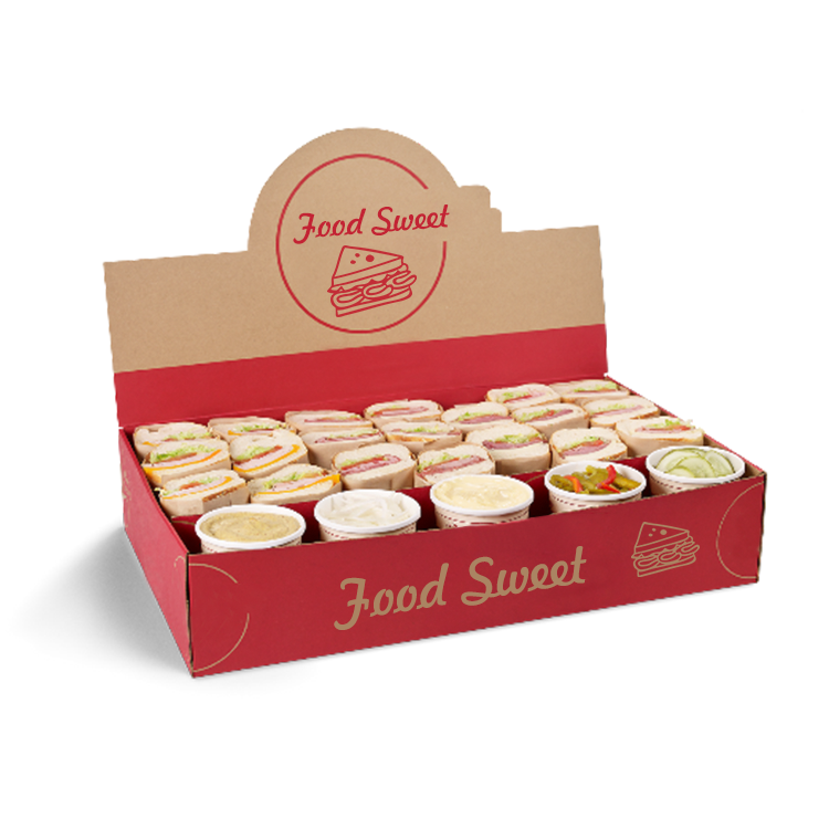 Biodegradable Takeaway Dessert  Box